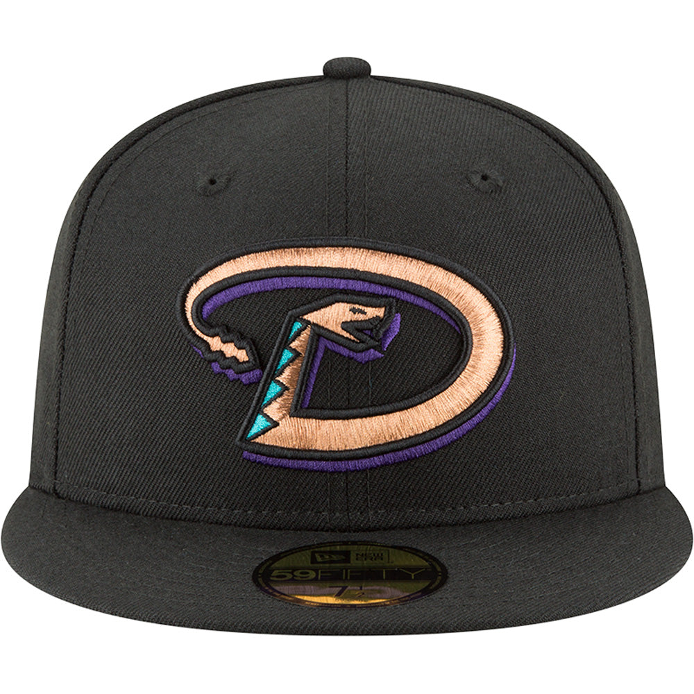 MLB Arizona Diamondbacks New Era Cooperstown 59FIFTY Fitted Hat - Black