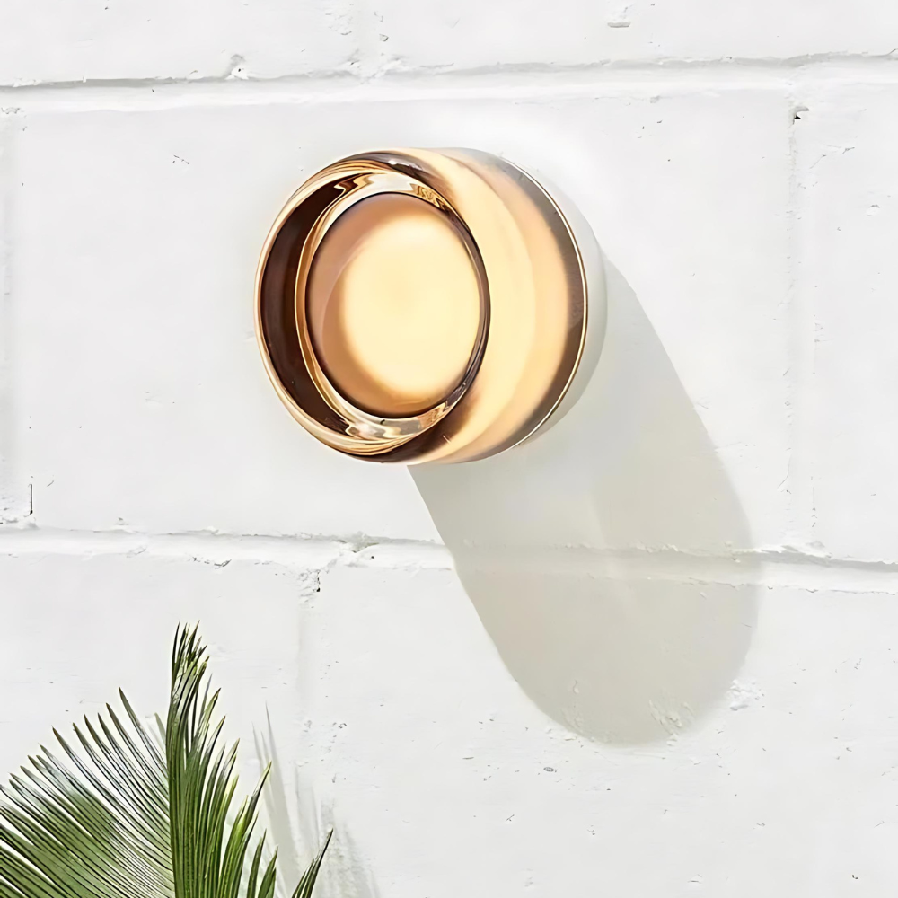 Nordische Acryl Dimple LED-Wandleuchte 1-flammig