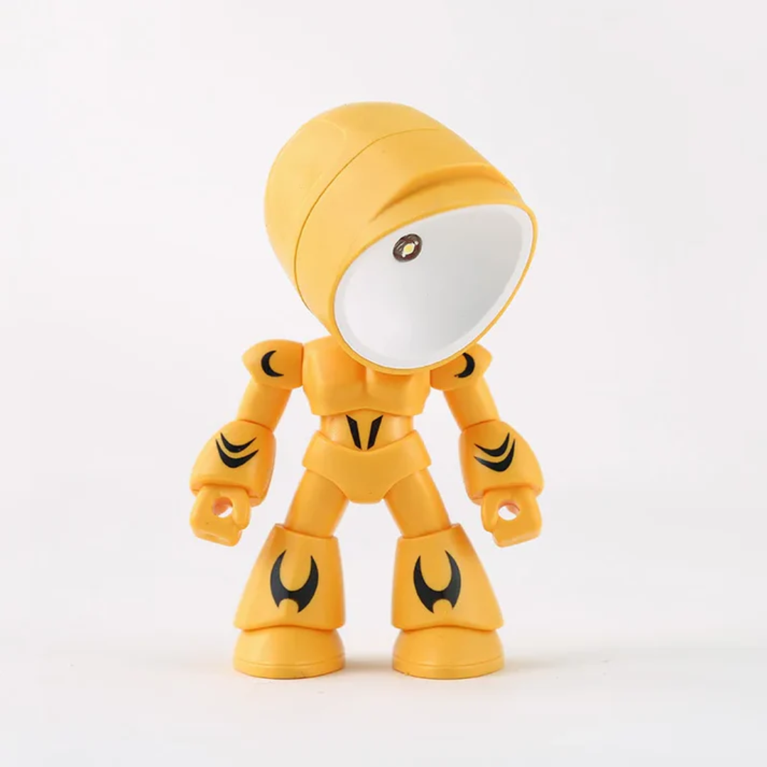 Lampada da tavolo moderna ispirata a robot LED 1 luce