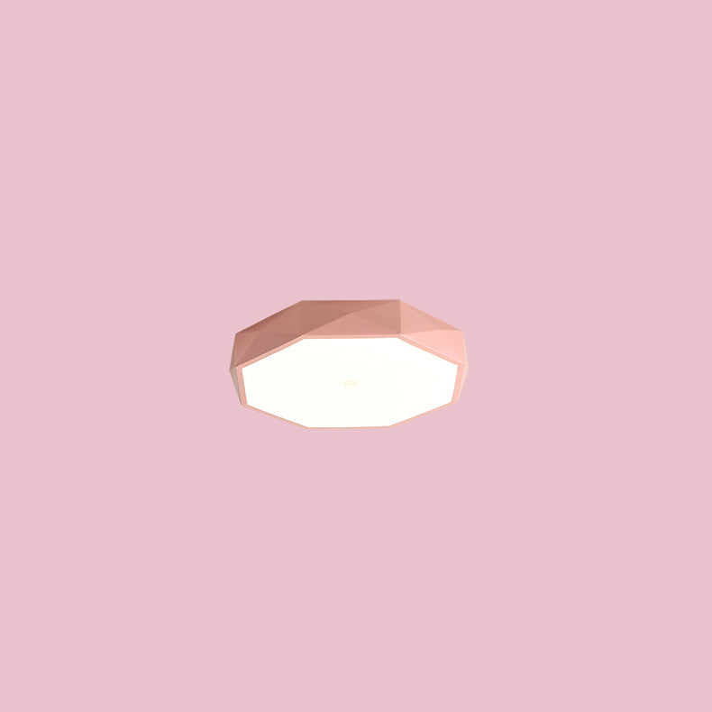 Nordic Geometric LED Flush Mount Ceiling 1 Light
