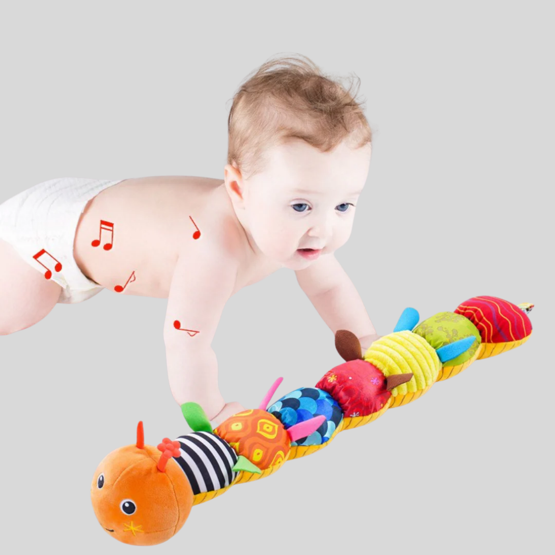 Kuscheltier-Rassel Raupe