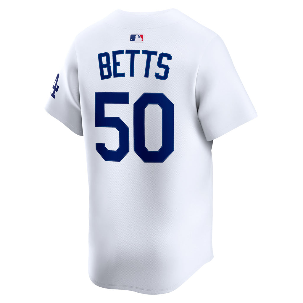 Camiseta MLB Los Angeles Dodgers Mookie Betts Nike Home Limited - Blanca