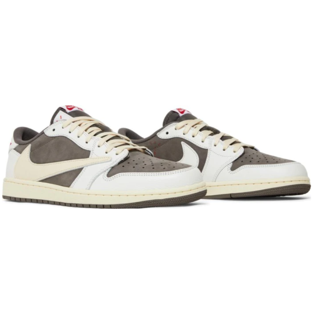 Travis Scott x Air Jordan 1 Low OG Omvendt Mocha