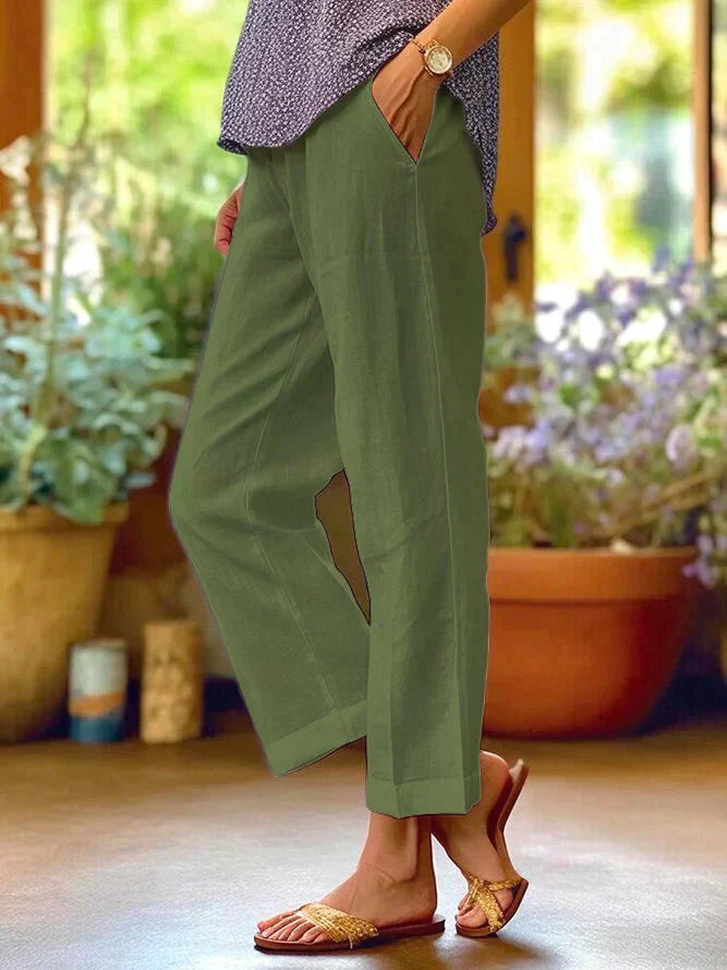 Puili | Pantalones de lino para verano