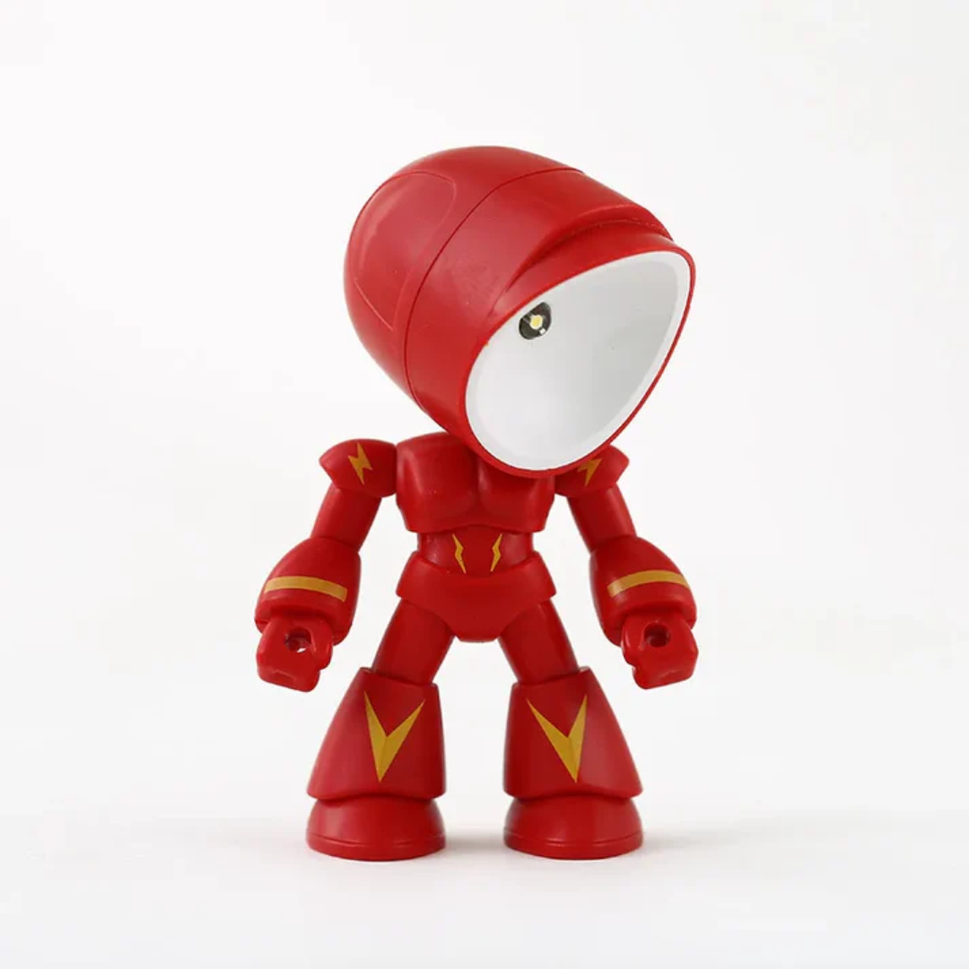 Modern Robot-Inspired LED Table Lamp 1-Light
