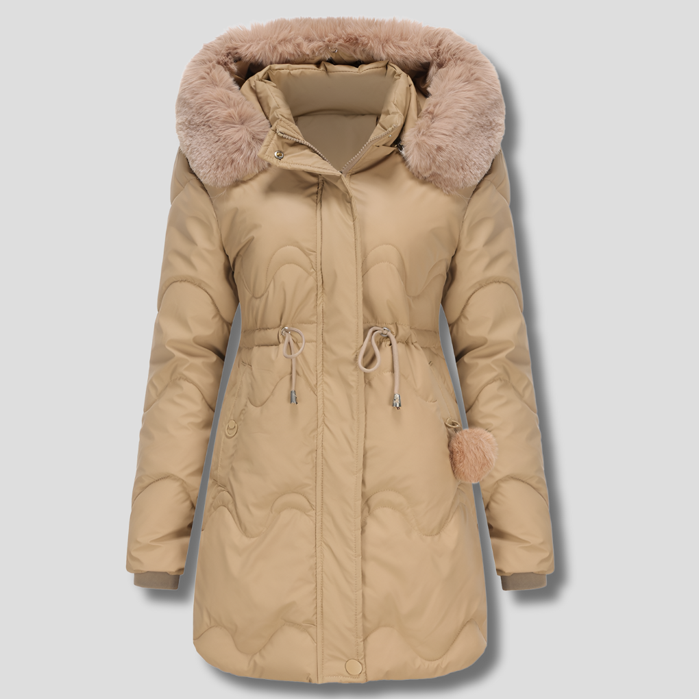 Dame parka jakke