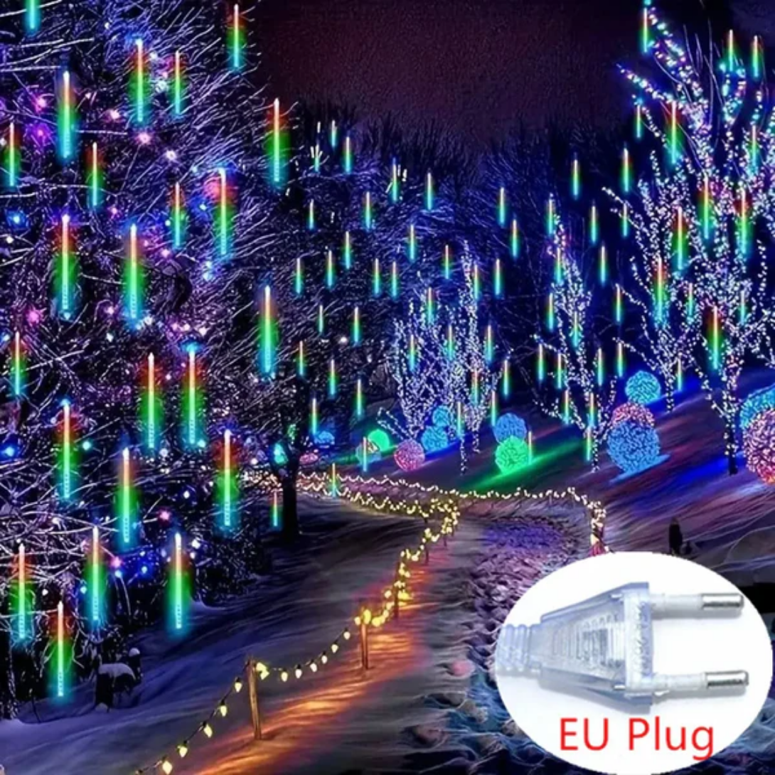 Luces LED de Lluvia de Meteoritos