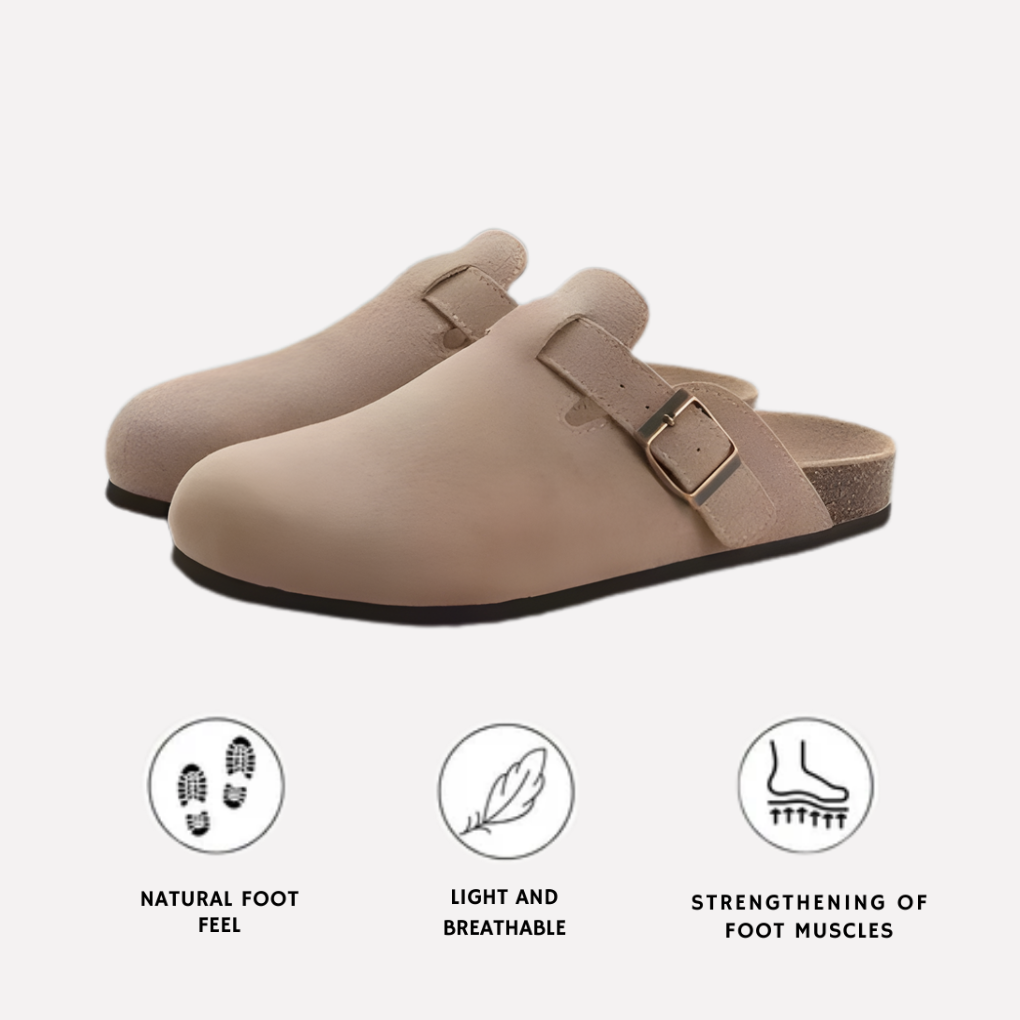 Unisex slip-on træsko