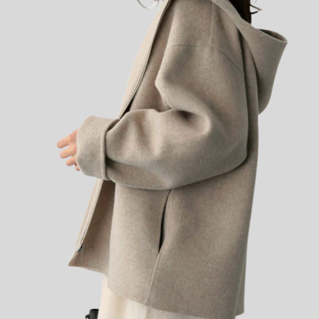 Damen Kapuzenjacke mit funktionalem Design