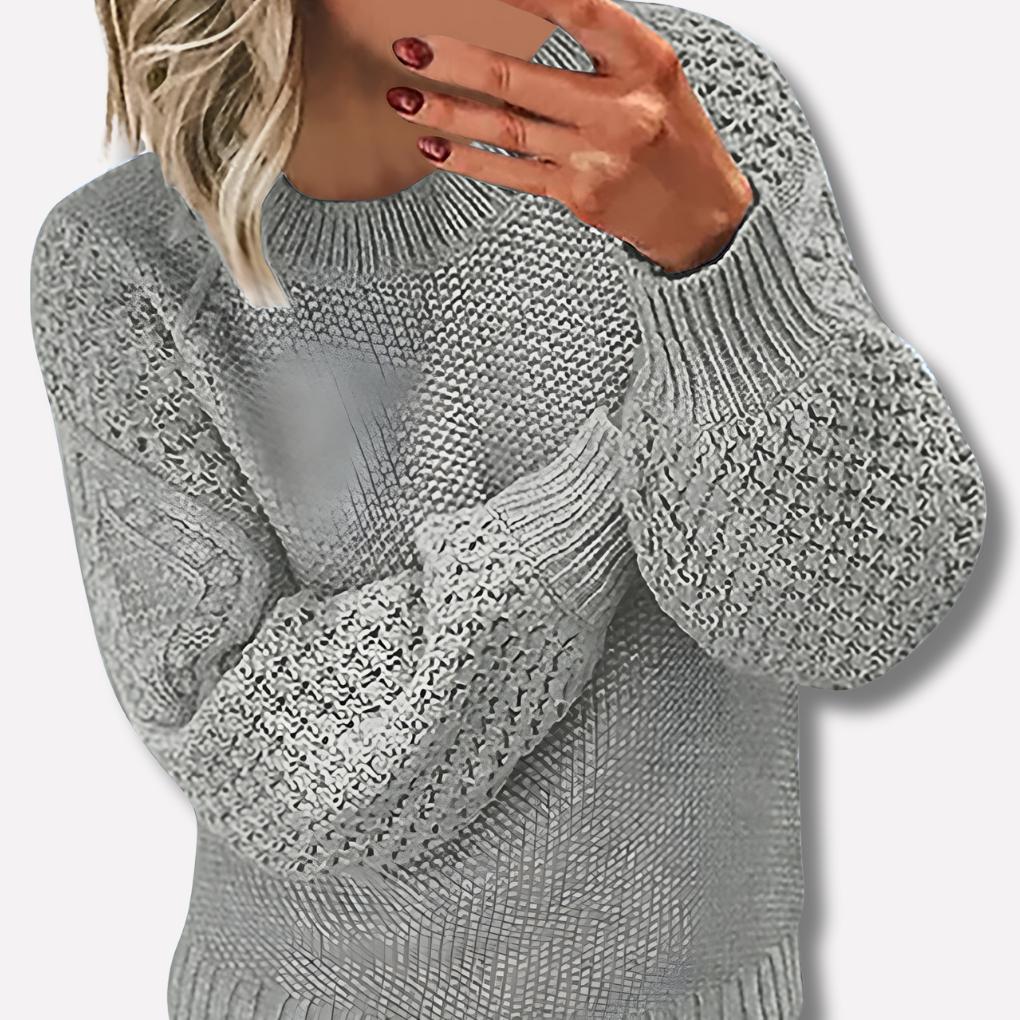Eleganter warmer Pullover für Damen