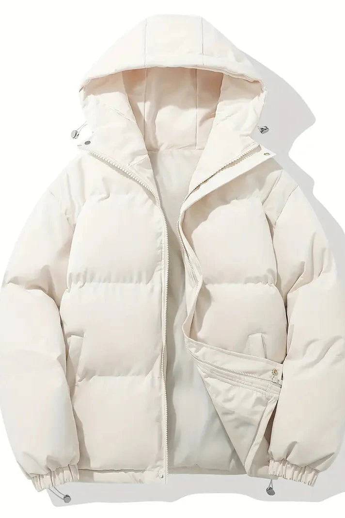WOMEN’S WINTER JACKET | HOODED PUFFER COAT
