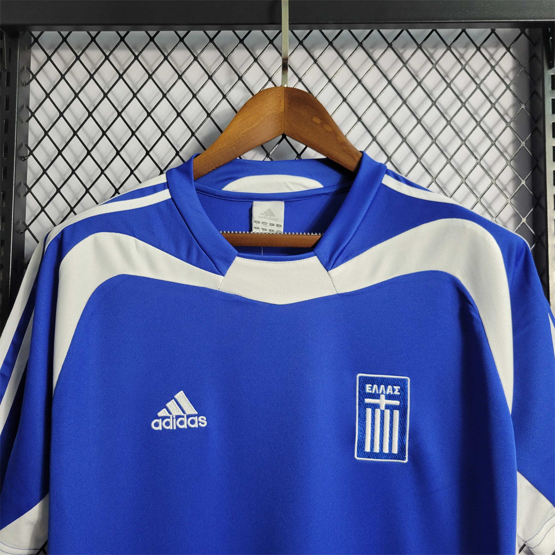 Camiseta de visitante de Grecia Copa Mundial 2004