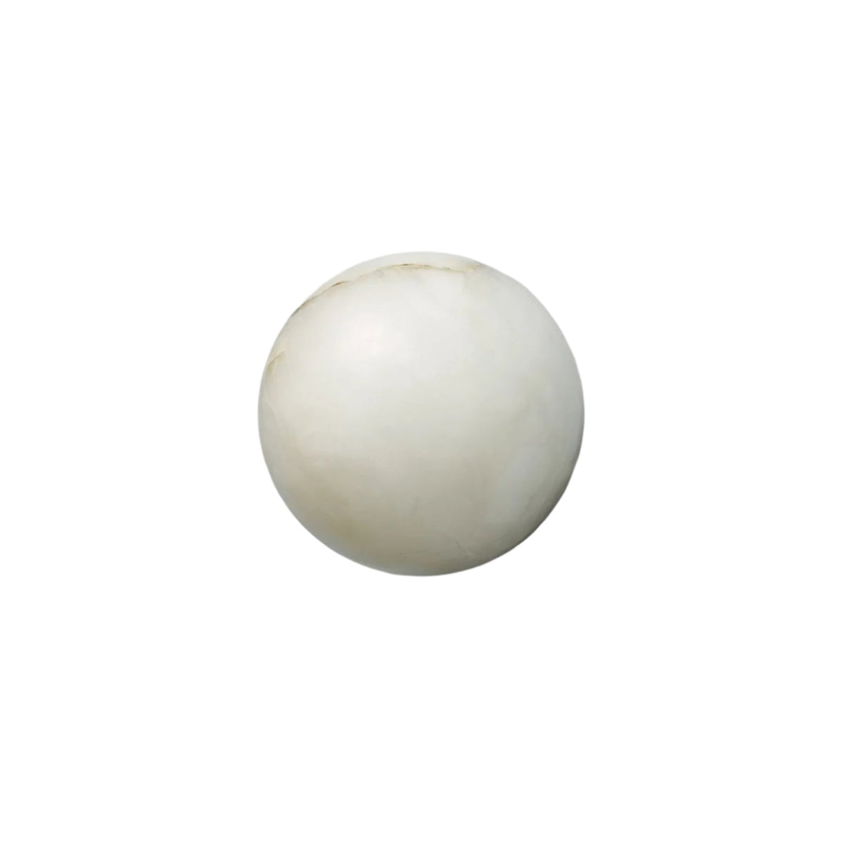 Aplique de pared LED de orbe de mármol Japandi de 1 luz