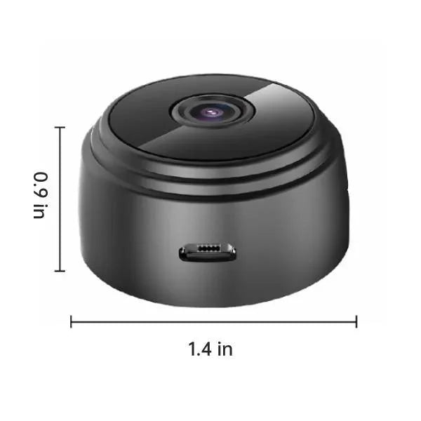 Wireless Backup Camera for RV Trailer with 360° Rotating Mount and Night Vision