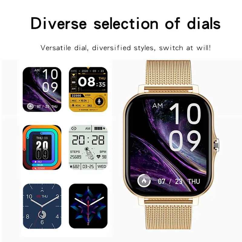 AstraPulse Dames Multisport Smartwatch Voor Dagelijkse Fitness