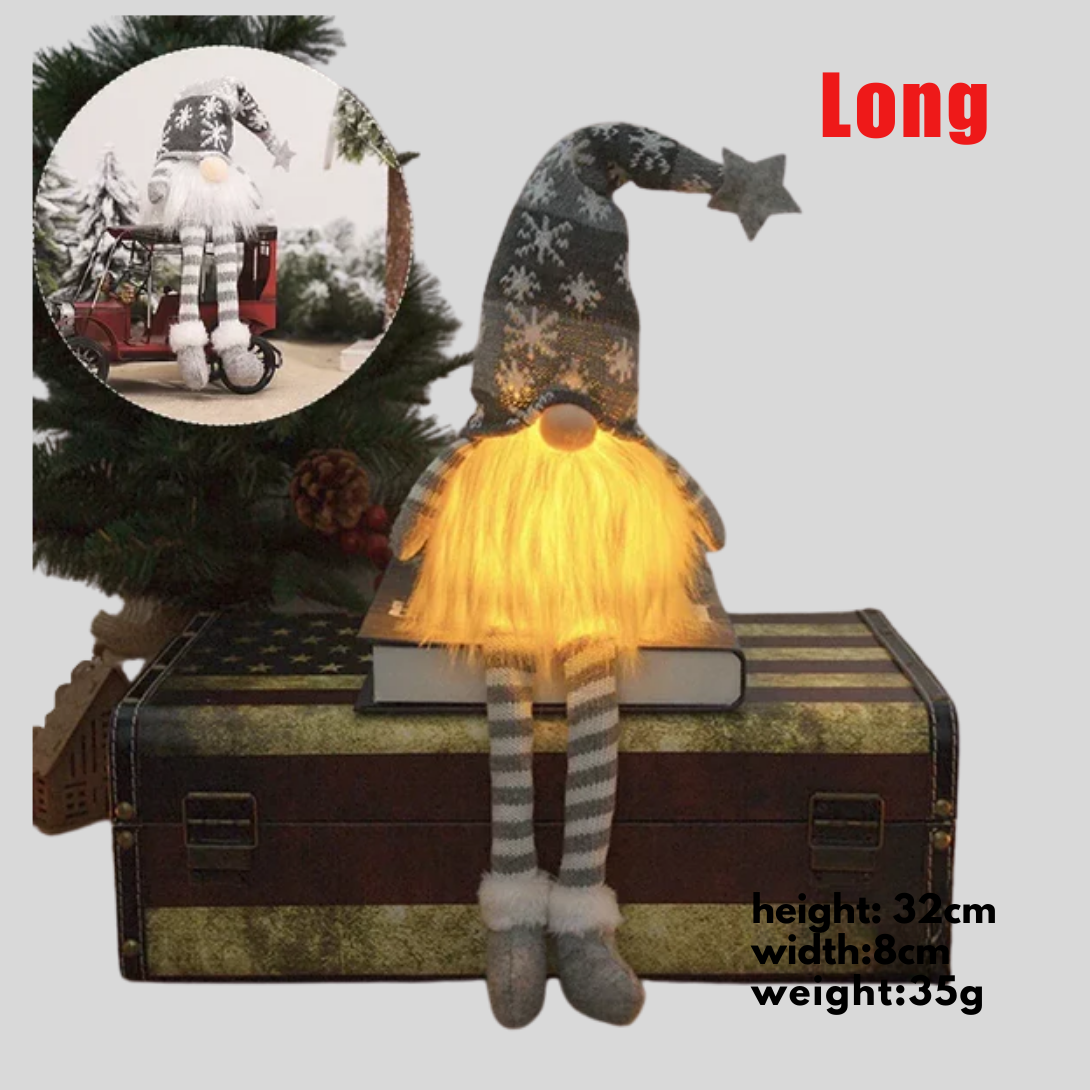 LED Faceless Doll Gnome Ornaments