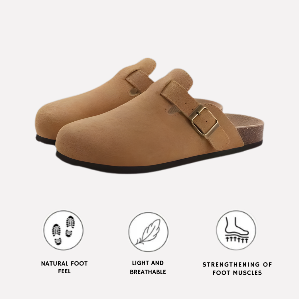 Unisex slip-on træsko