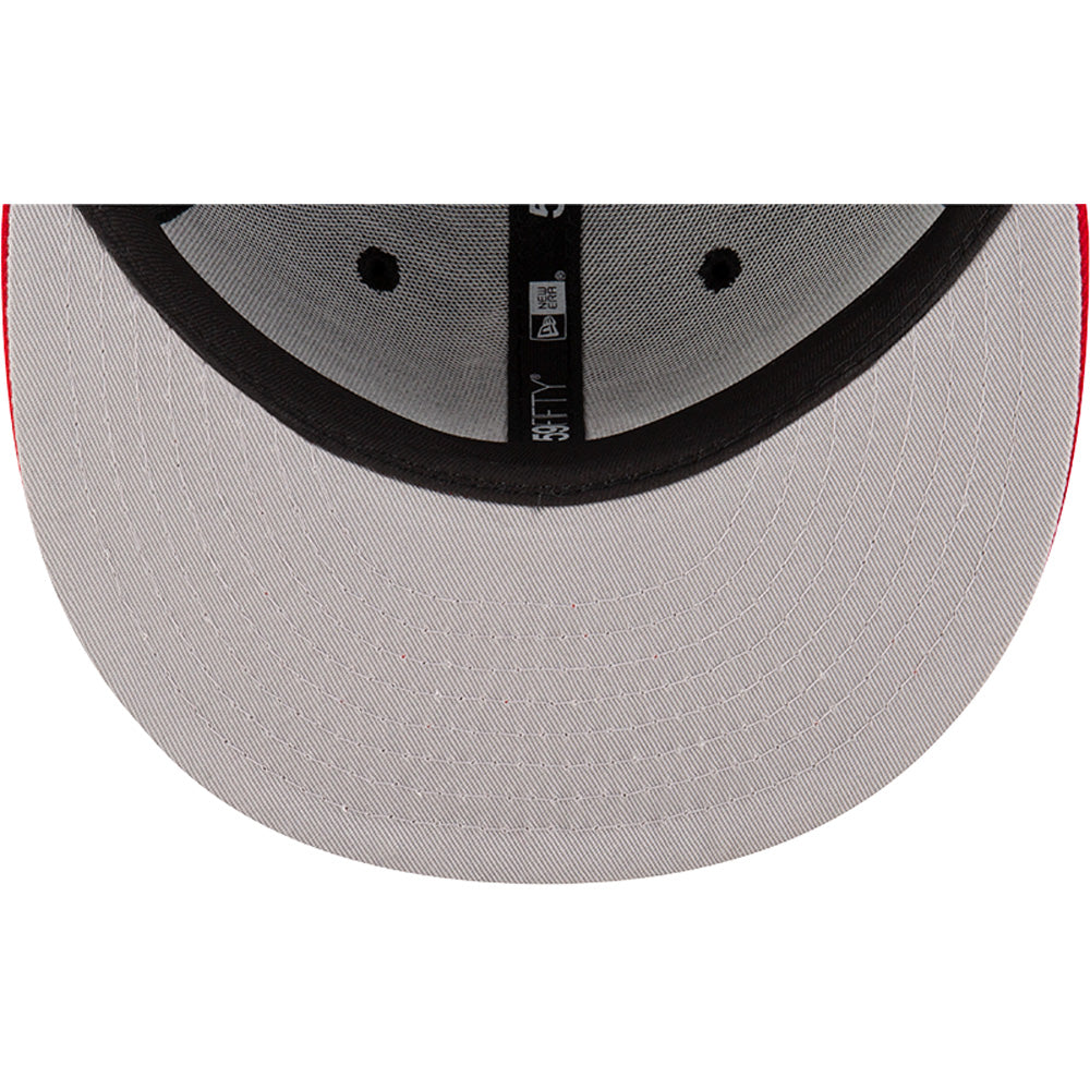 Gorra ajustada New Era Two-Tone Primary Logo 59FIFTY de los Arizona Wildcats de la NCAA