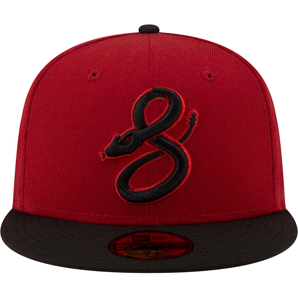 Gorra ajustada New Era 59FIFTY Two-Tone Dark Side de los Arizona Diamondbacks de la MLB
