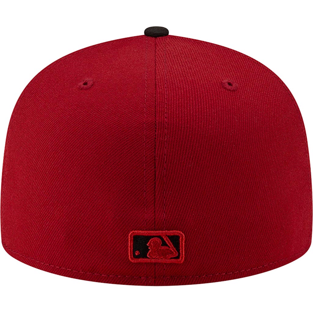 Gorra ajustada New Era 59FIFTY Two-Tone Dark Side de los Arizona Diamondbacks de la MLB