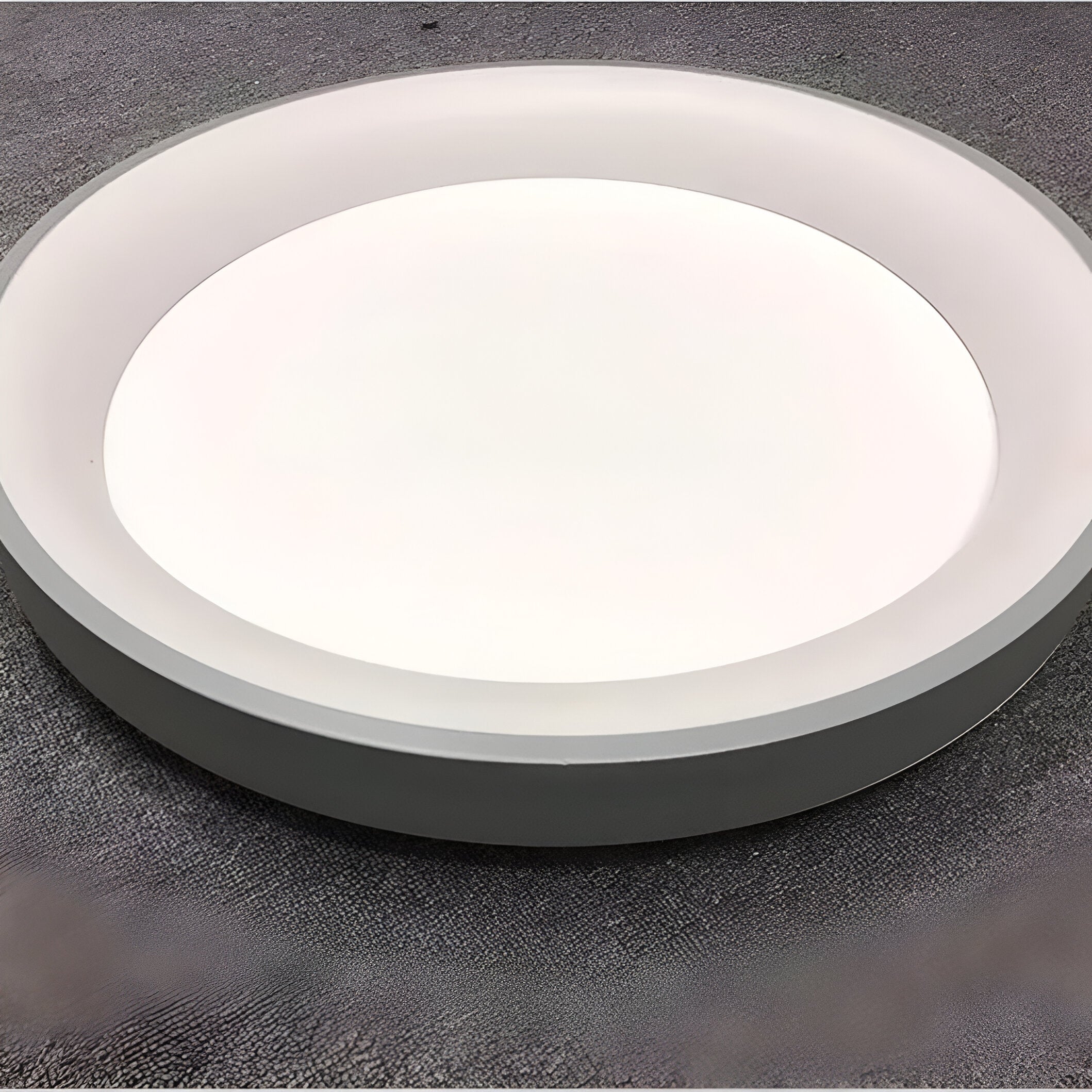 Lámpara de techo LED redonda moderna nórdica de 1 luz