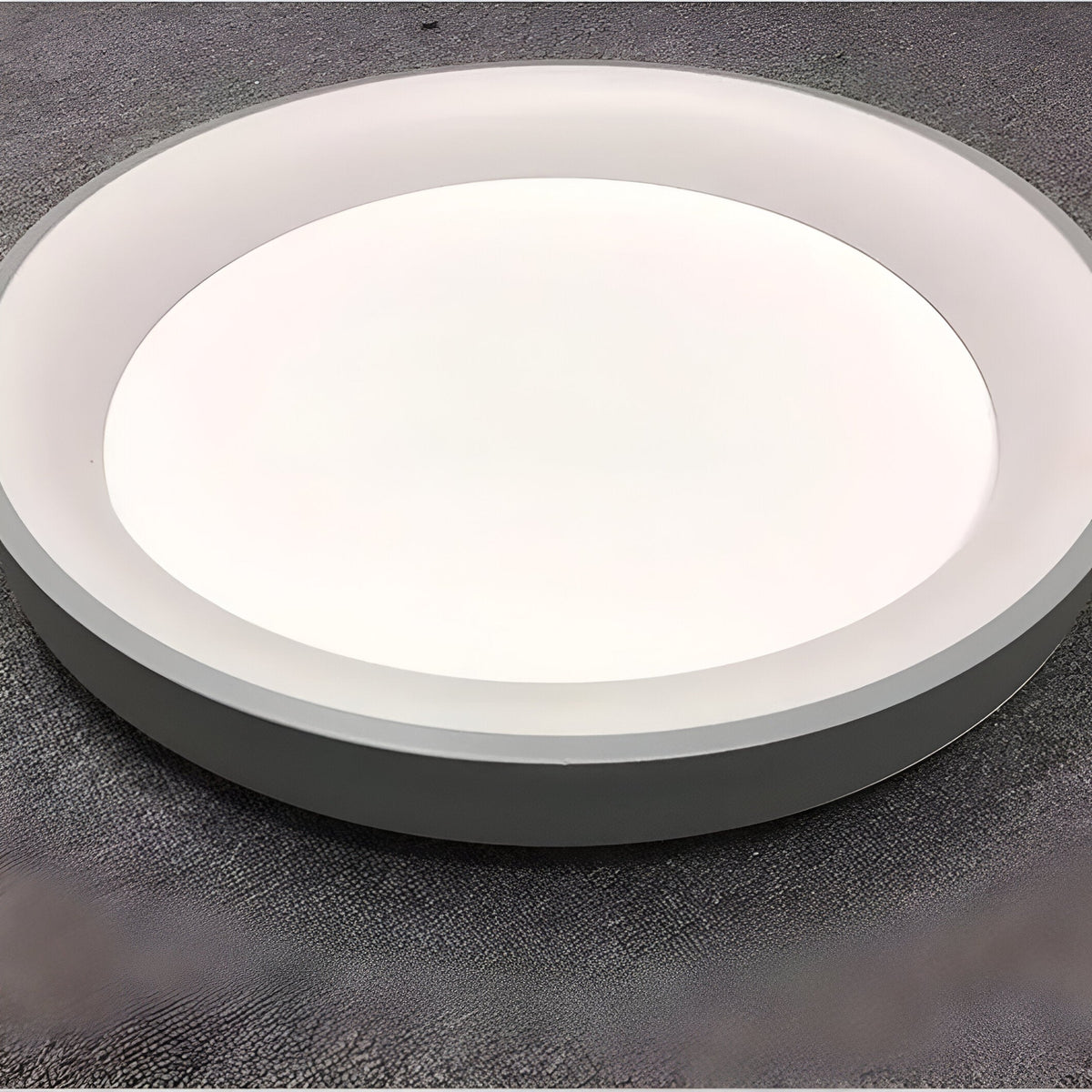 Nordische moderne runde LED-Deckenleuchte 1-flammig