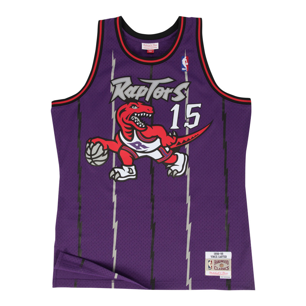 Camiseta retro Swingman Mitchell & Ness '98 de Vince Carter de los Toronto Raptors de la NBA