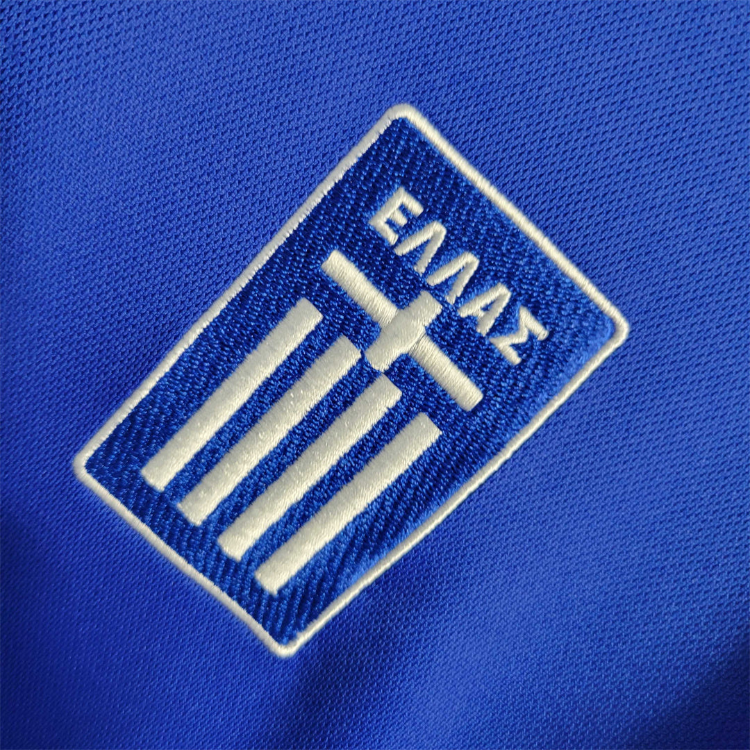 Camiseta de visitante de Grecia Copa Mundial 2004