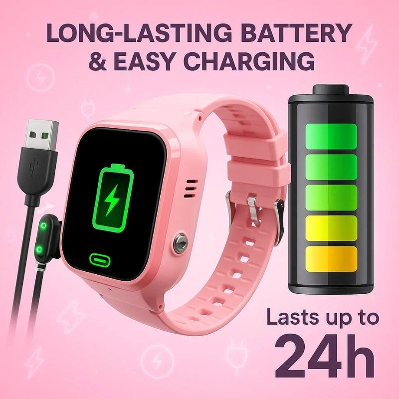 Reloj inteligente para niños con rastreador GPS