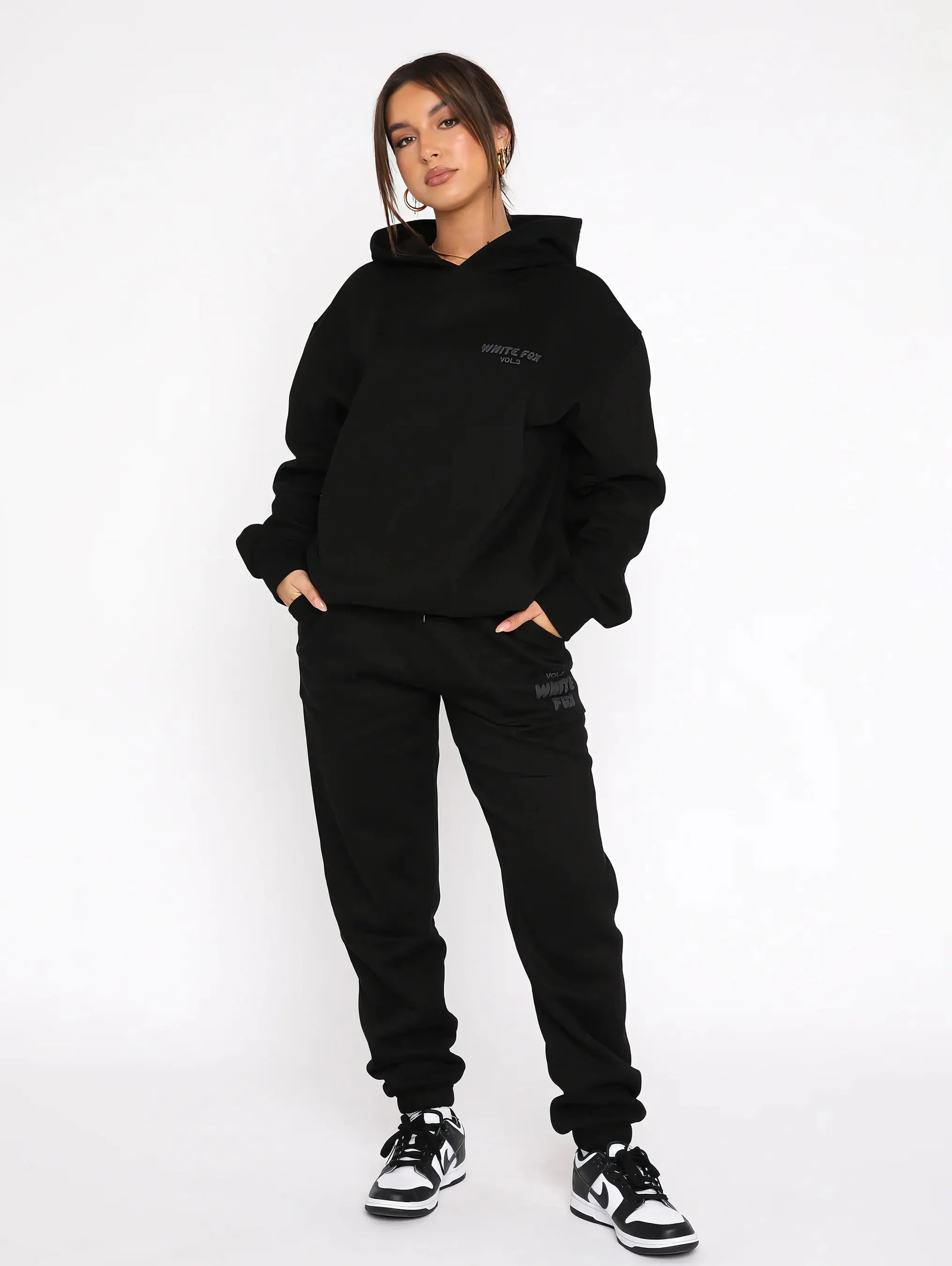Women’s Oversized Hoodie – Cozy Pullover with Cute Dog Print