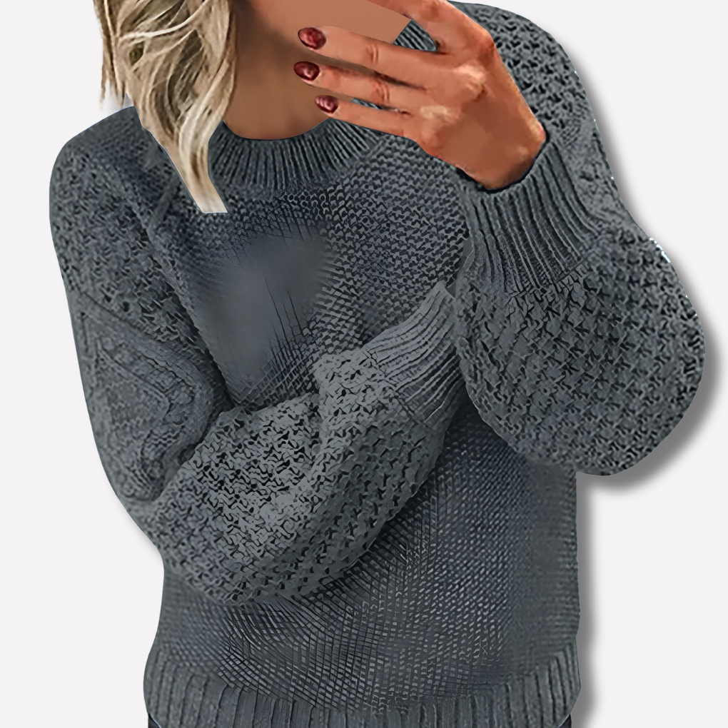 Eleganter warmer Pullover für Damen