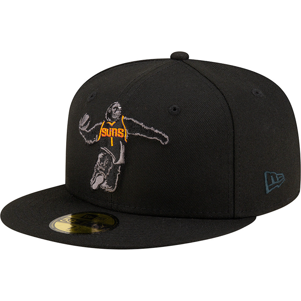 NBA Phoenix Suns New Era Whammo Time 59FIFTY Fitted Hat - Zwart