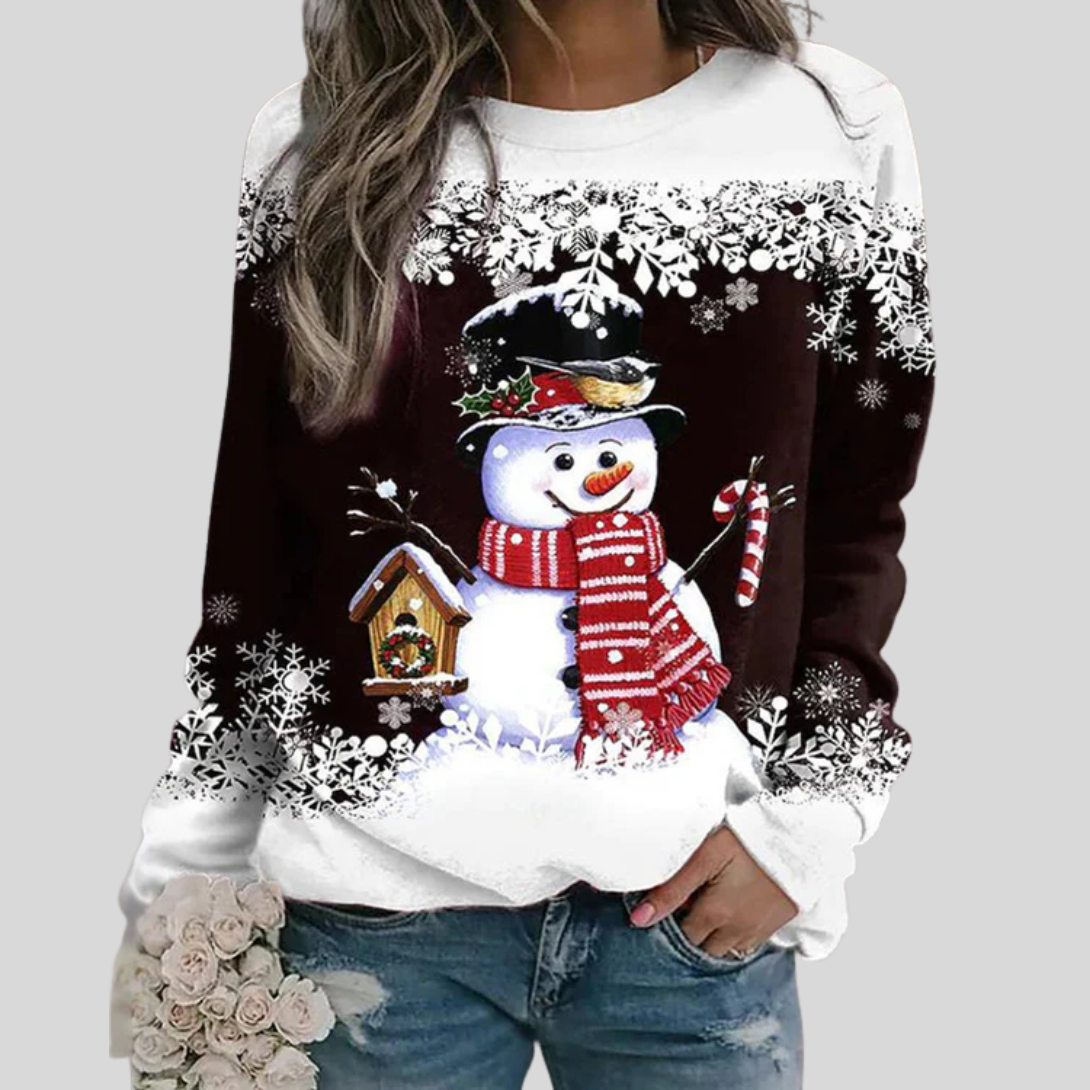 Dame julesweatshirt