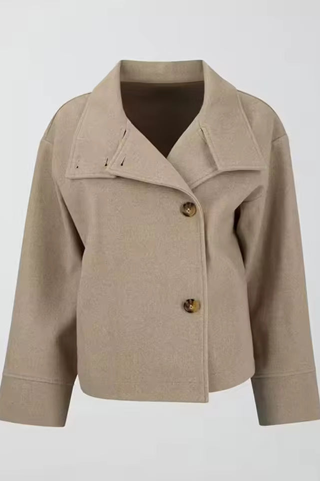WOMEN’S COAT | RELAXED DOUBLE-BREASTED WINTER FIT