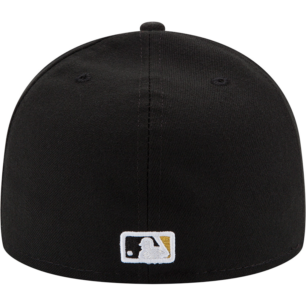 MLB Pittsburgh Pirates Jeugd New Era Thuis Authentic Collection 59FIFTY Fitted Pet - Zwart