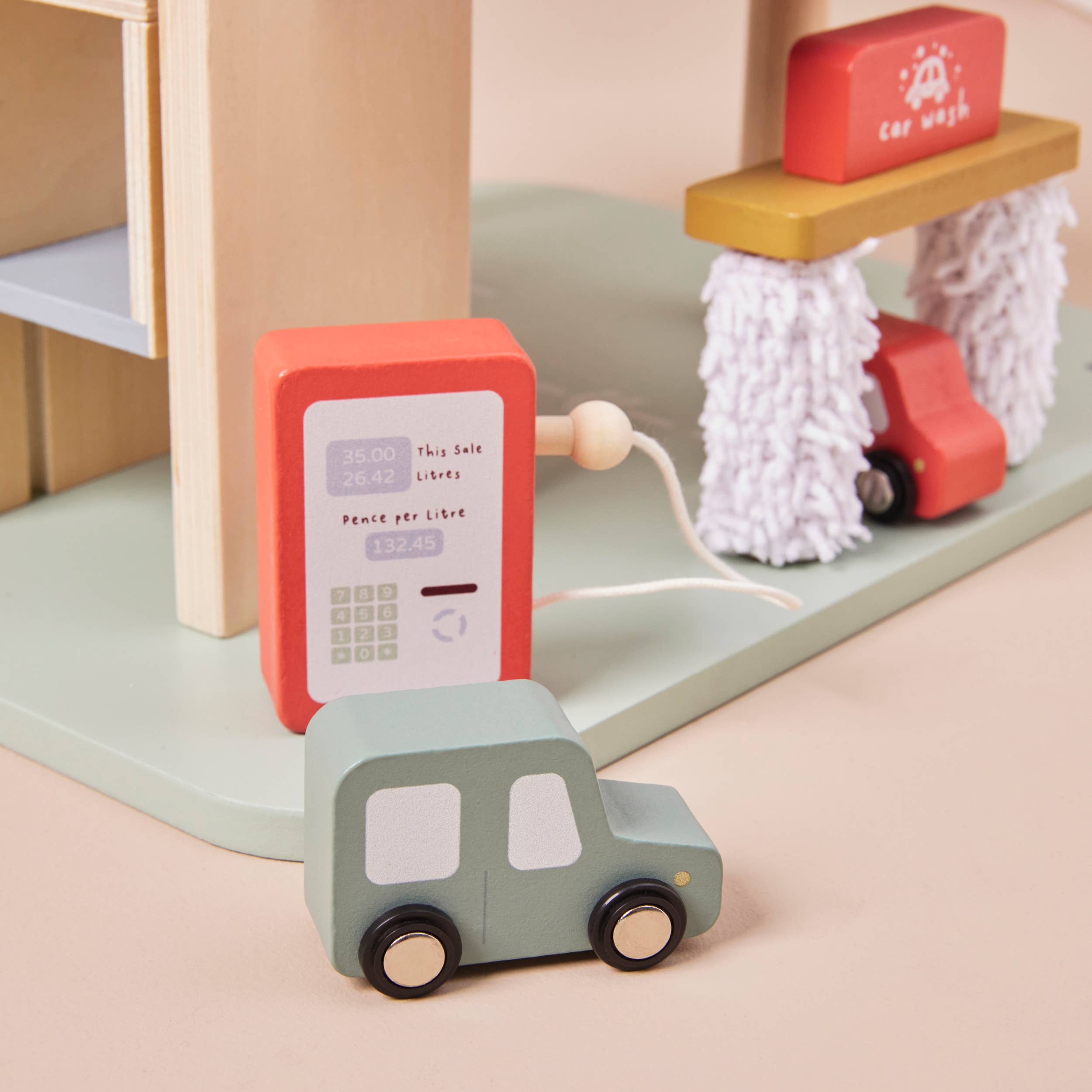 Wooden Garage Set