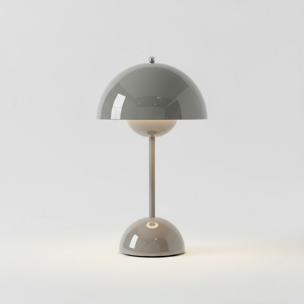 Moderne draadloze LED-tafellamp met koepel, 1-licht