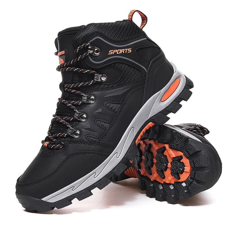 Men’s Mid Height Waterproof Work Boots – Durable Safety Footwear