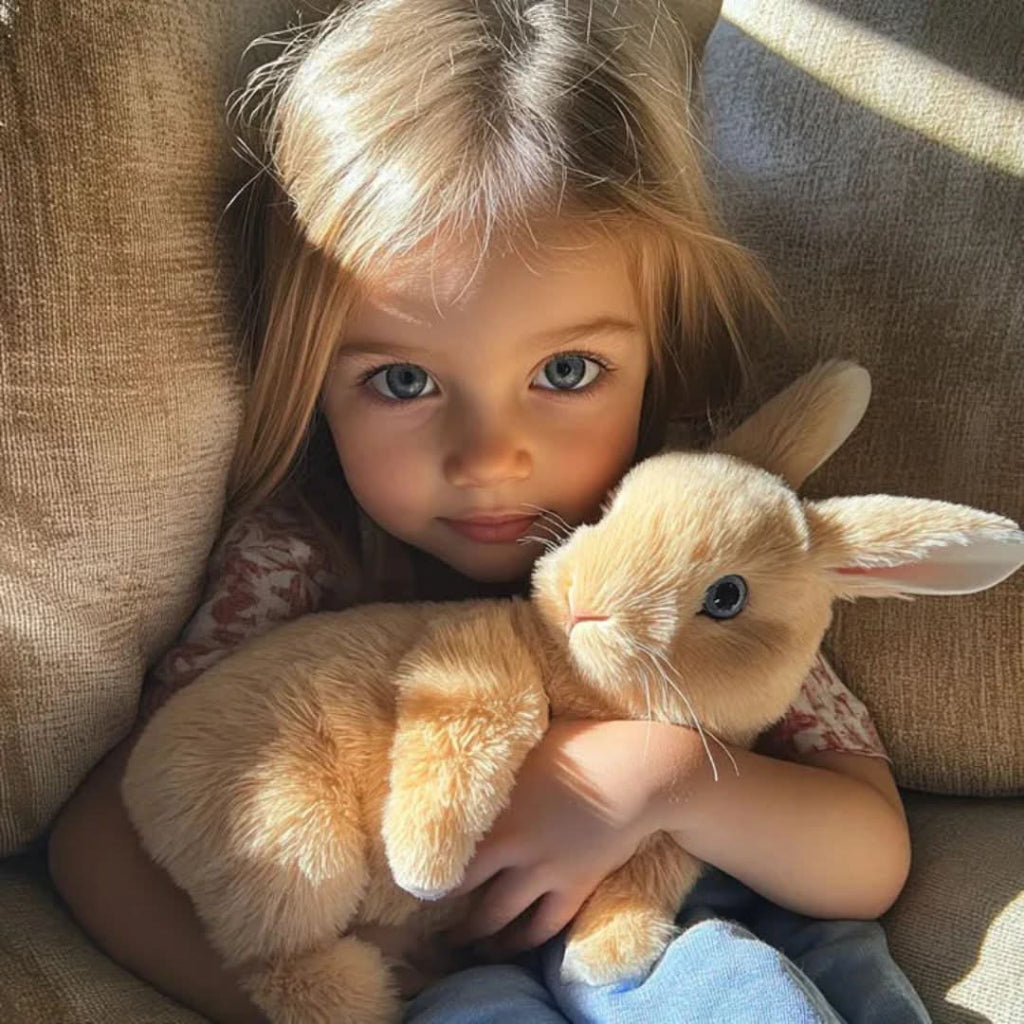 Interactive Bunny Plush Hopping Toy Kids
