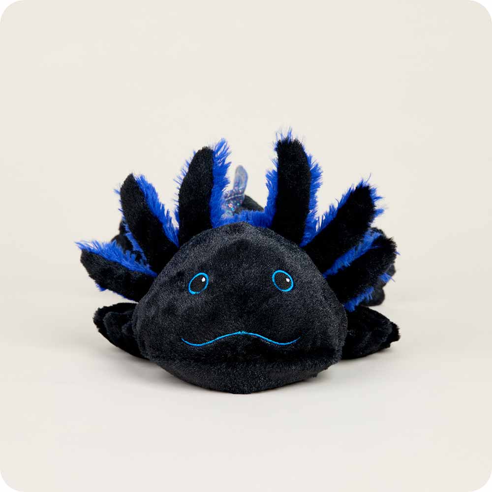 Black Axolotl Heatable Plush