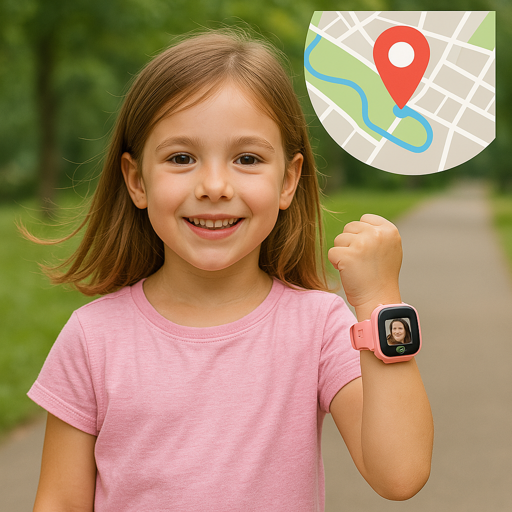 Reloj inteligente para niños con rastreador GPS