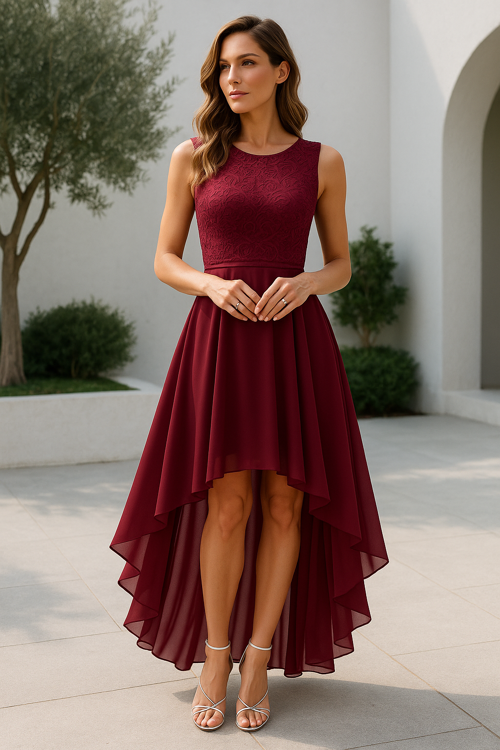 Puili | Asymmetric Evening Dress