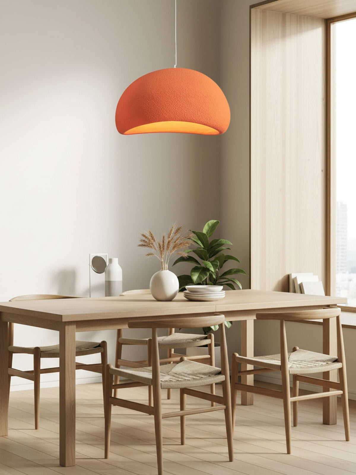 Lampadario moderno minimalista a cupola con LED a 1 luce