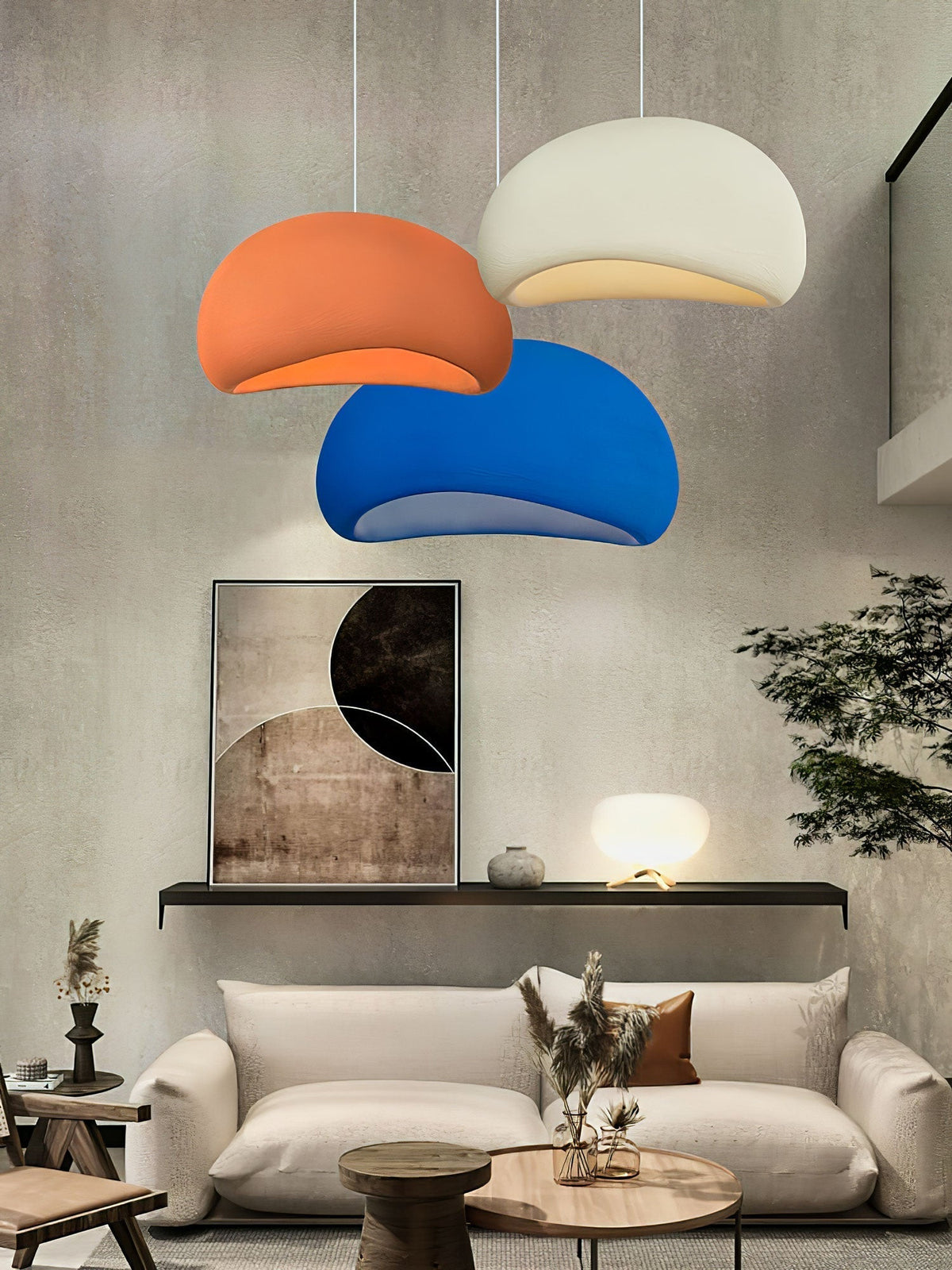 Lampadario moderno minimalista a cupola con LED a 1 luce