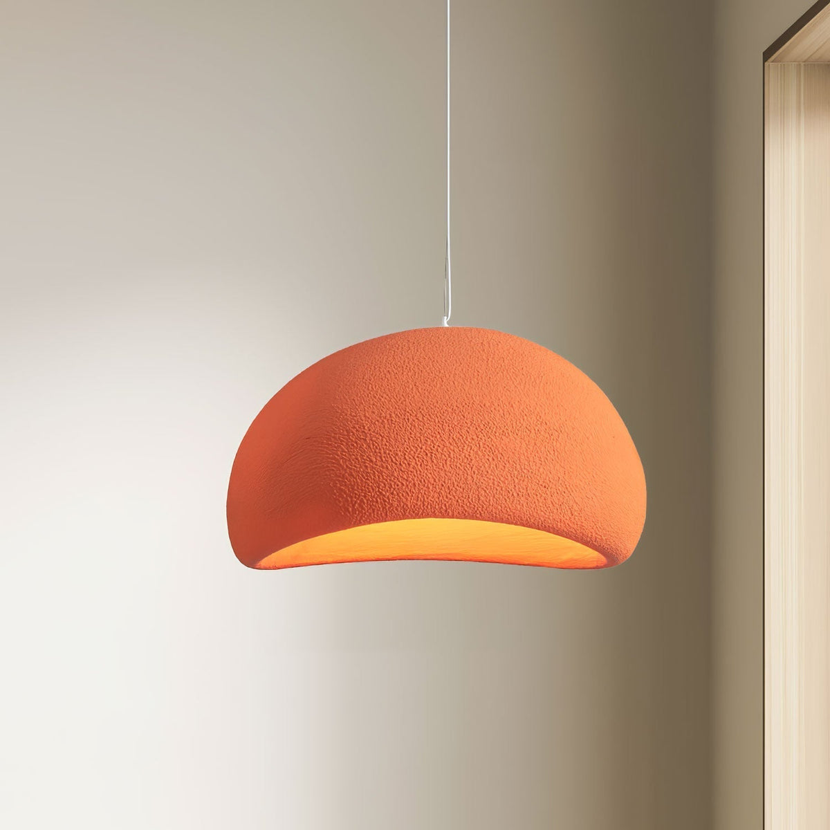 Lampadario moderno minimalista a cupola con LED a 1 luce