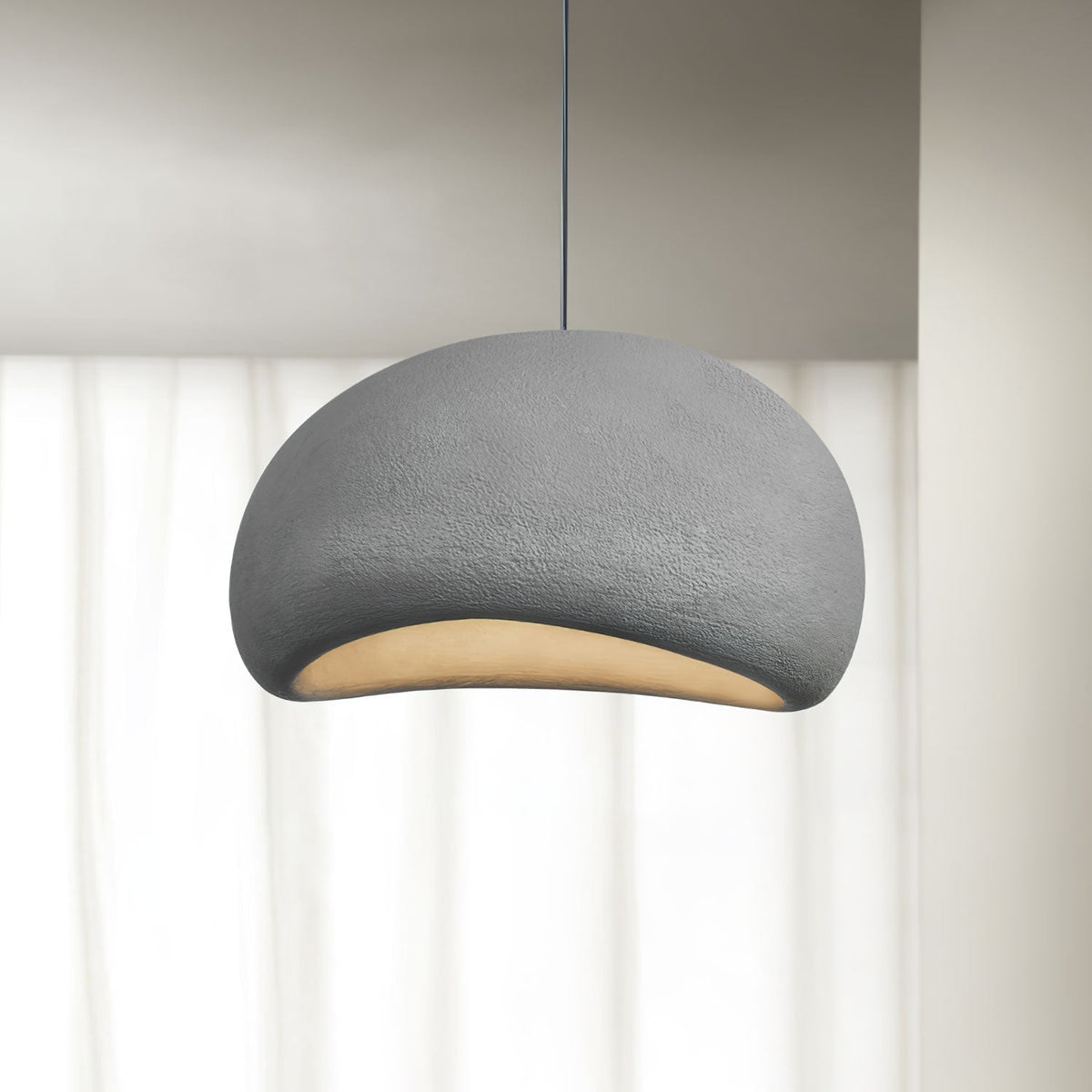 Lampadario moderno minimalista a cupola con LED a 1 luce