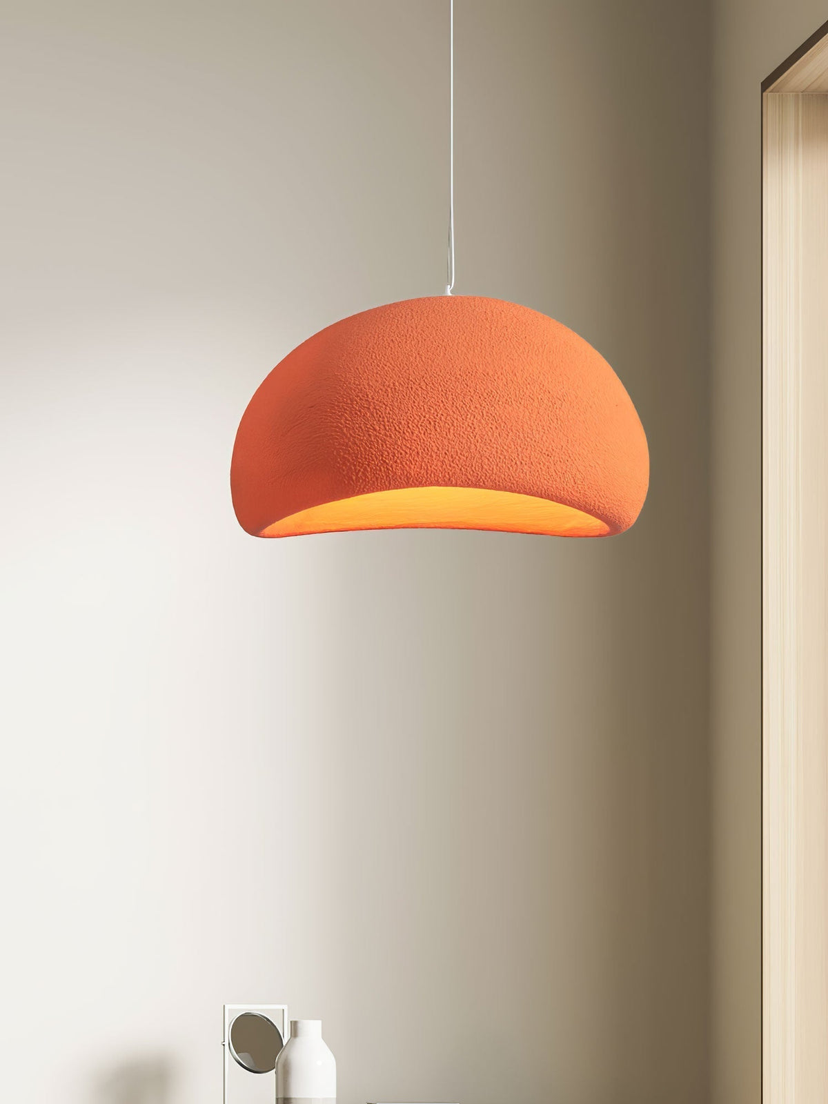 Lampadario moderno minimalista a cupola con LED a 1 luce