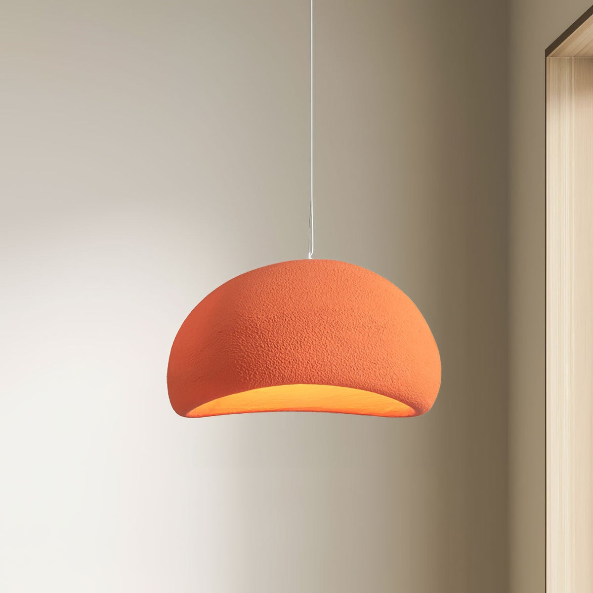 Lampadario moderno minimalista a cupola con LED a 1 luce