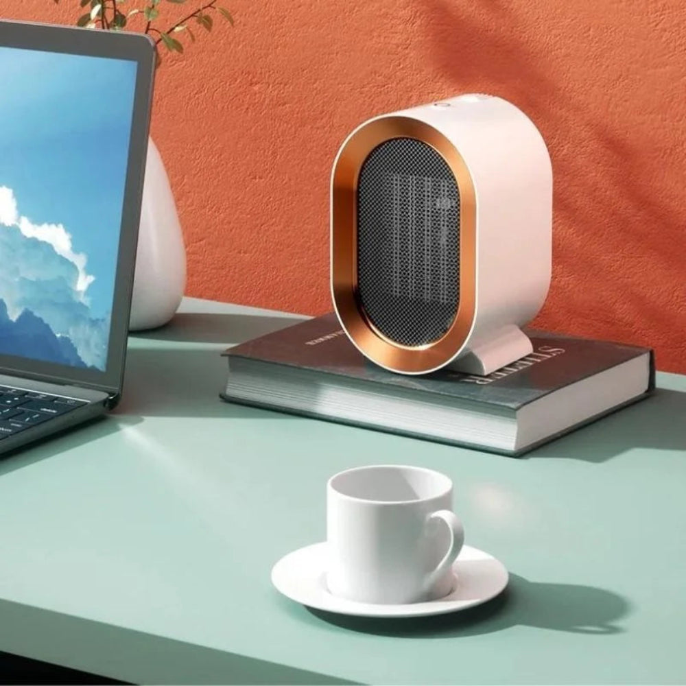 Mini Space Heater with Adjustable Temperature – Quiet and Energy Efficient Room Heating