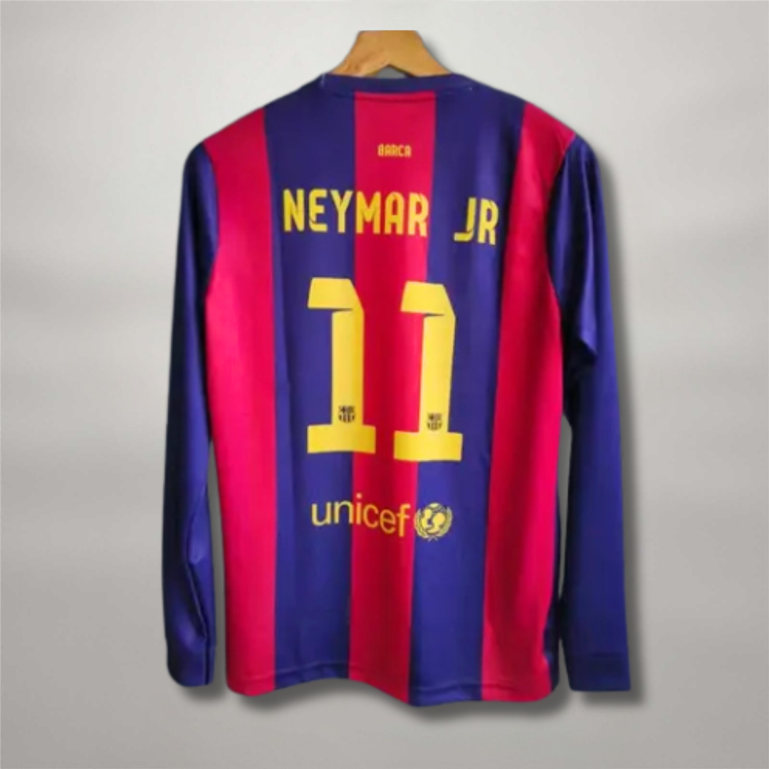 Camiseta de manga larga de local Neymar Barcelona 2014/15